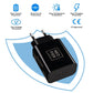 USB-C Wall Charger Adapter - 10V / Black