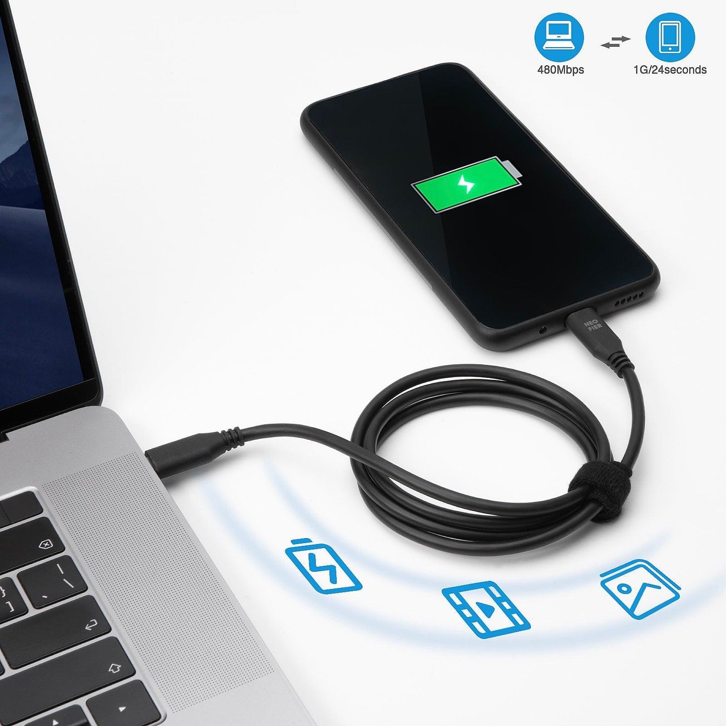 USB-C to USB-C Cable
